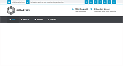 Desktop Screenshot of lumapixel.com